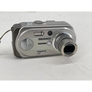Samsung Digimax A6 Digital camera 6MP & SD Card & Case